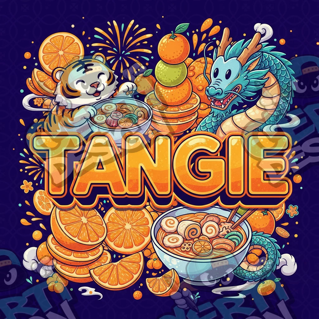 Tangie Pre-Made 3.5g Square Mylar Bags