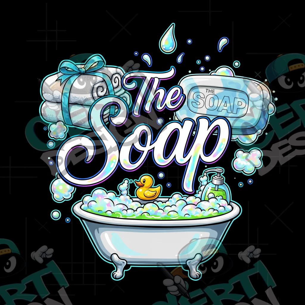 The Soap Pre-Made 3.5g Square Mylar Bags