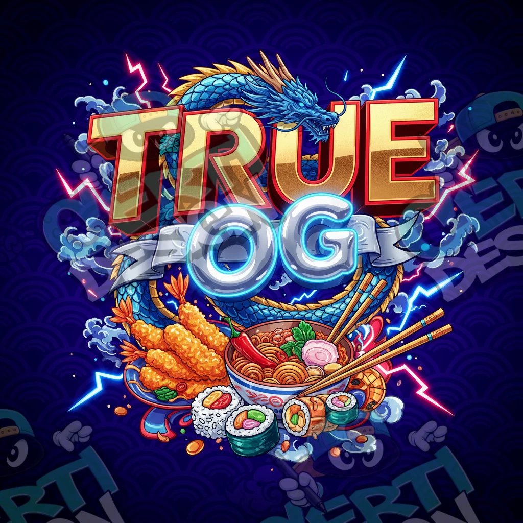 True OG Pre-Made 3.5g Square Mylar Bags