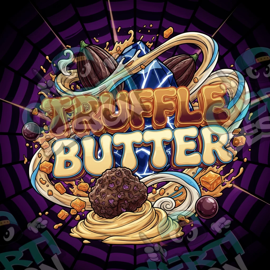 Truffle Butter Pre-Made 3.5g Square Mylar Bags