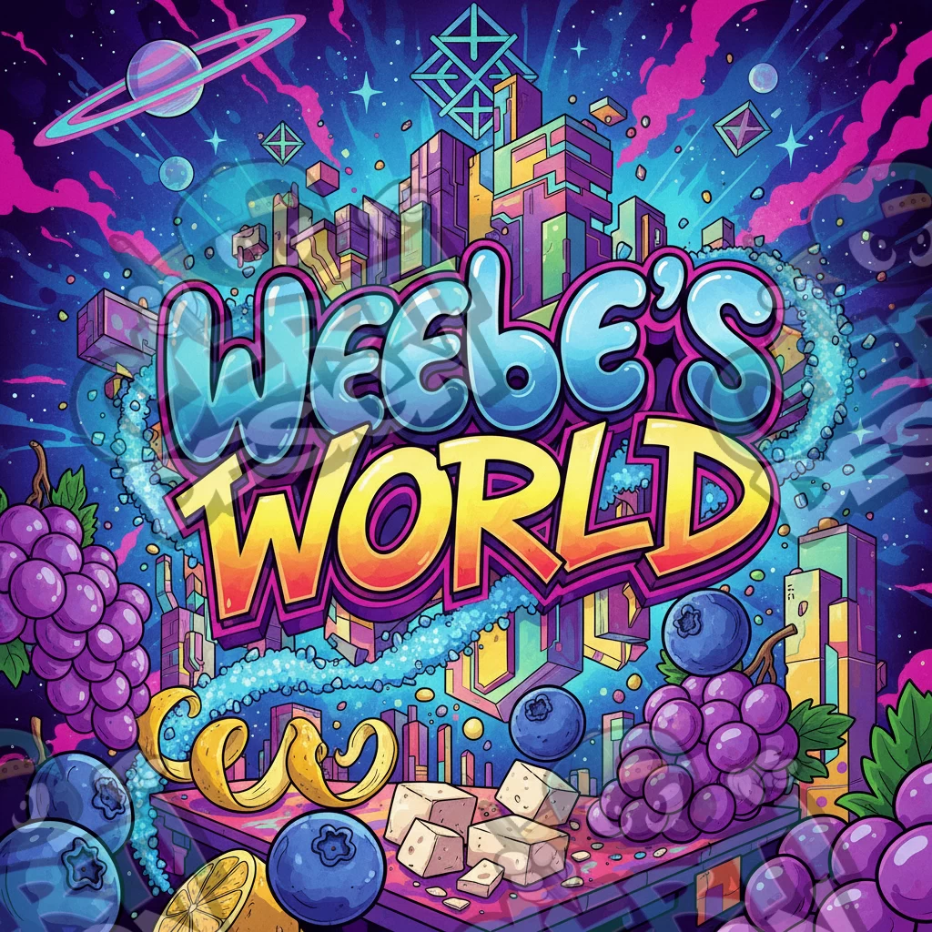 Weebe's World Pre-Made 3.5g Square Mylar Bags