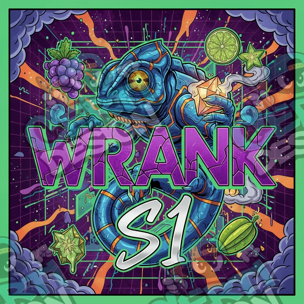 Wrank S1 Pre-Made 3.5g Square Mylar Bags