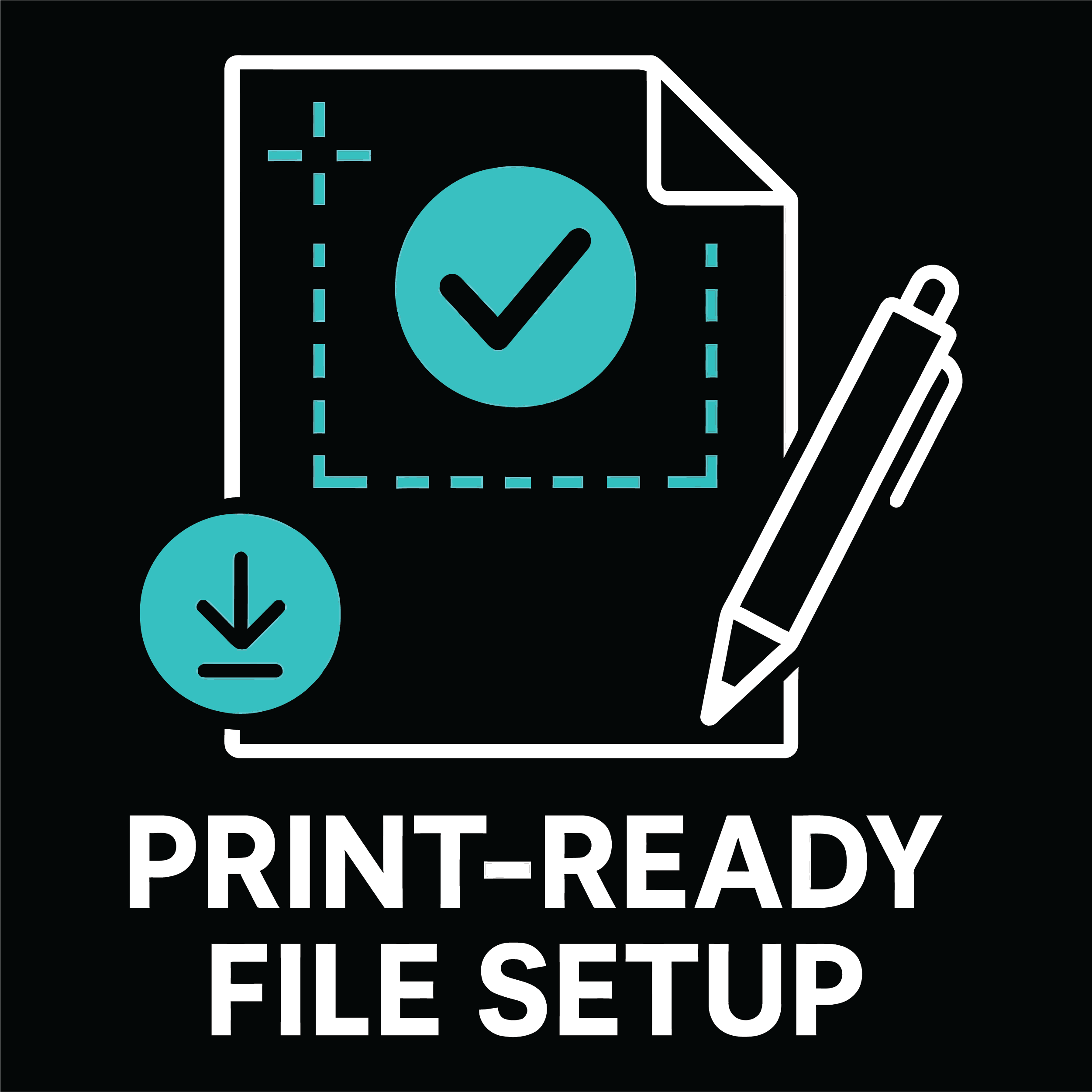 Print‑Ready File Setup